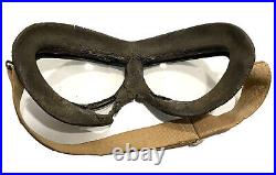 WW1 / WW2 era Cebe 4000 Style Pilot Flying Goggles