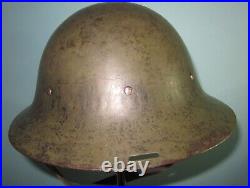 WW1 interbellum Dutch M16B helmet Stahlhelm casque casco elmo Kask