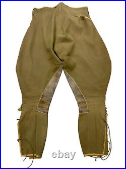 WW2 Canadian Tan Whip Cord Breeches W 33