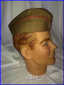 WW2 Era German Youth Organization HJ Overseas Cap. Hat. With RZM Label