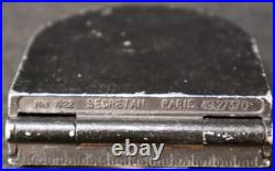 WW2 French Army M1922 Compass Mod. 1922 Secretan Paris France, Fold Over Works