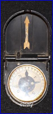 WW2 French Army M1922 Compass Mod. 1922 Secretan Paris France, Fold Over Works