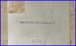WW2 GERMAN DR. ROBERT LEY at CRITICAL LUFTWAFFE ALLOYS Co. (OOAK) PHOTO POSTCARD