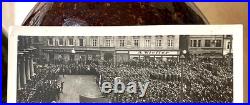 WW2 GERMAN LEADER'S RADIO BROADCAST to RALLY GRAZ, AUST. 2.20.38 PHOTO POSTCARD