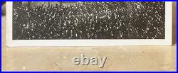 WW2 GERMAN LEADER'S RADIO BROADCAST to RALLY GRAZ, AUST. 2.20.38 PHOTO POSTCARD
