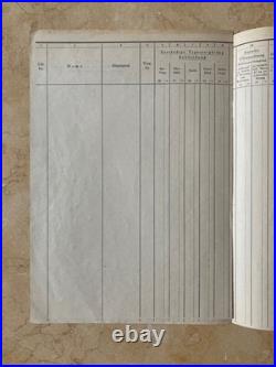 WW2 GERMAN PROTECTION SQUADRON + SECURITY SERVICE of DUTCH OCC. TERR. FORM 1944