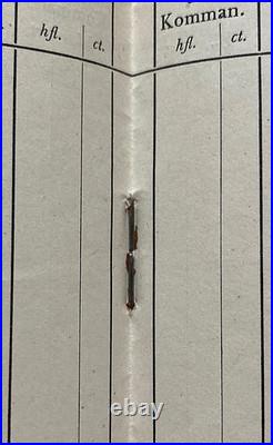 WW2 GERMAN PROTECTION SQUADRON + SECURITY SERVICE of DUTCH OCC. TERR. FORM 1944