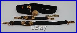 WW2 German Kriegsmarine dagger sword hanger dress belt Navy WW1 parade military