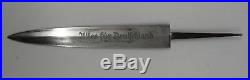 WW2 German dagger bayonet knife political dress rzm blade sword scabbard early