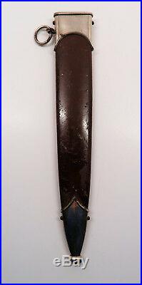 WW2 German dagger rzm dress bayonet army knife sheath political Officer scabbard