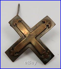 WW2 German pin Baltic war cross badge medal Wehrmacht WWI US Army soldier estate
