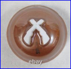 WW2 Imperial Japanese Army Helmet Sake Cup Manchuria 34th Infantry Machine Gun