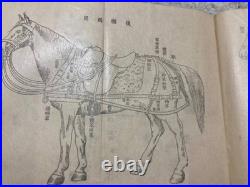 WW2 Imperial Japanese Army Noyama Artillery Essentials Manual with Horse