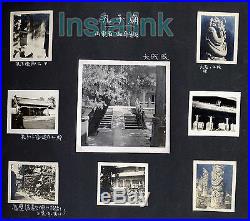 WW2 Photo Album China 1938 Japanese Army Occupation Nanking Zaozhuang Xuzhou
