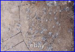 WW2 Poland WW1 wwI WWII Eagle Metal postcard Polish Legion Coat of arms Polska