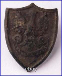 WW2 Poland WW1 wwI WWII Eagle Metal postcard Polish Legion Coat of arms Polska