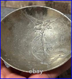 WW2 & Pre-WW2 Imperial Japanese Army Commemorative Sake Cups & Plaque Set