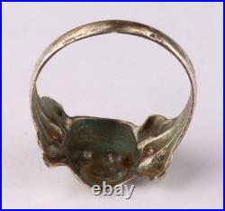 WW2 Ring Skull Bones WWII Death head WWI symbol of death Goth Cosplay Gothic art