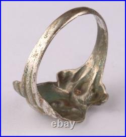 WW2 Ring Skull Bones WWII Death head WWI symbol of death Goth Cosplay Gothic art