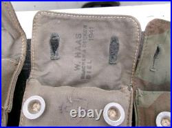 WW2 Swiss M31 Splittertarnmuster Tent 2 Halves, Poles and Stakes