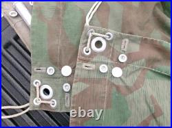 WW2 Swiss M31 Splittertarnmuster Tent 2 Halves, Poles and Stakes