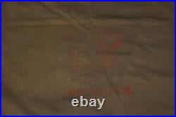 WW2 USMC Marine Corps Camp Lejeune HBT Herringbone Twill Ditty Bag E L BOURGOIN