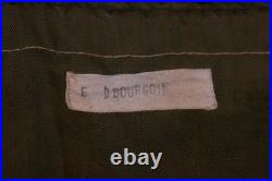 WW2 USMC Marine Corps Camp Lejeune HBT Herringbone Twill Ditty Bag E L BOURGOIN