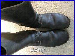 WW2 german hobnailed boots marking inside slightly mismatched