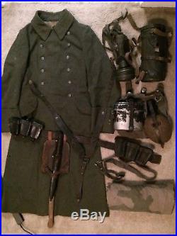 WW2 german ww2 huge lot uniform with gear ready for display