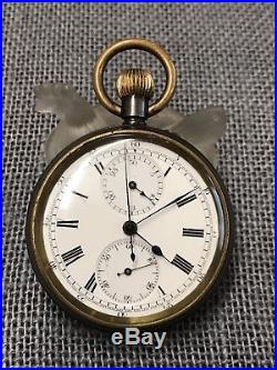 WWI Ace Pilot CAPT EDDIE RICKENBACKER Pocket Watch US Air Service 94th SQN