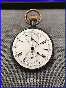 WWI Ace Pilot CAPT EDDIE RICKENBACKER Pocket Watch US Air Service 94th SQN