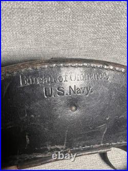 WWI Bausch & Lomb Mark VII U. S. Navy 6x30 Binoculars No 2815 with Case