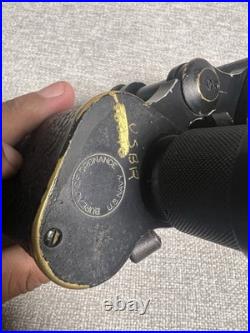 WWI Bausch & Lomb Mark VII U. S. Navy 6x30 Binoculars No 2815 with Case