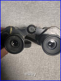 WWI Bausch & Lomb Mark VII U. S. Navy 6x30 Binoculars No 2815 with Case