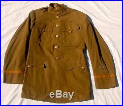 WWI IDd VETERINARY CORPS Officers Uniform Tunic Pants Leggings Hat Transition