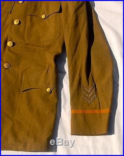 WWI IDd VETERINARY CORPS Officers Uniform Tunic Pants Leggings Hat Transition