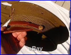 WWI IDd VETERINARY CORPS Officers Uniform Tunic Pants Leggings Hat Transition