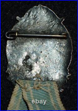 WWI Imperial German Draisdorf Saxony War Veteran Association Badge Pin-Back Rare