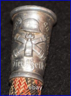WWI Imperial German Prussian Army Artillery Veterans Parade Marching Stick, Mint
