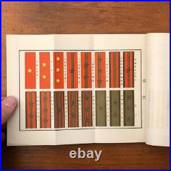 WWI Imperial Japanese Army Conscription Guide Rank Insignia Book 1915
