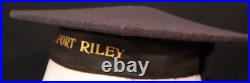WWI Interwar USN Navy Service Type Sailors Flat Cap S. S. FORT RILEY Tally