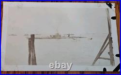 WWI Photo German U-Boat U-53 New York Harbor 1919 USS Jacob Jones