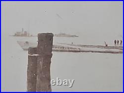 WWI Photo German U-Boat U-53 New York Harbor 1919 USS Jacob Jones