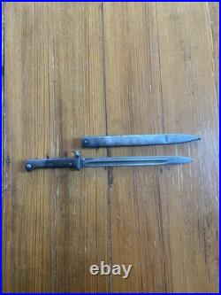 WWI Pre WWII Czechoslovakian Czech VZ 24 Bayonet