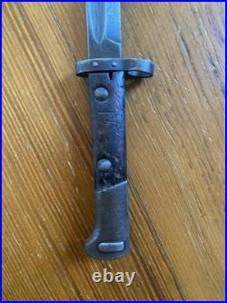 WWI Pre WWII Czechoslovakian Czech VZ 24 Bayonet