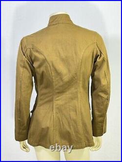 WWI US Army Cotton Tunic Jacket FREELAND Workwear Change Buttons Dated 1920