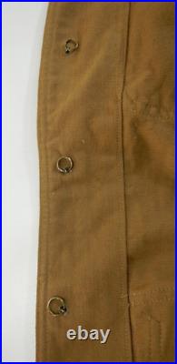 WWI US Army Cotton Tunic Jacket FREELAND Workwear Change Buttons Dated 1920