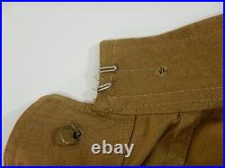 WWI US Army Cotton Tunic Jacket FREELAND Workwear Change Buttons Dated 1920