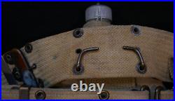 WWI US Army M1910 Pistol Belt AGM Co Canteen + Cover MILLS M1911 May 1911 Pouch