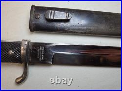 WWII Aesculap German K98 Mauser Bayonet withScabbard Long